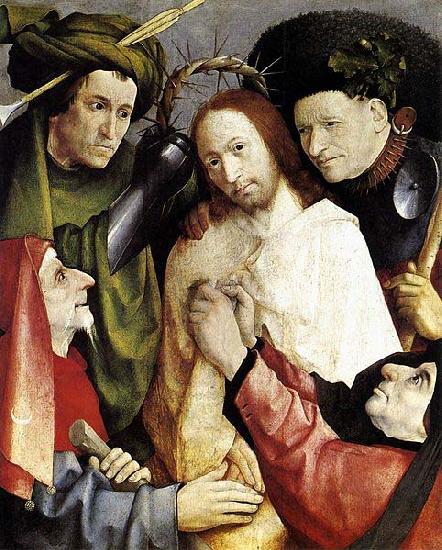Hieronymus Bosch Christ Mocked oil painting image